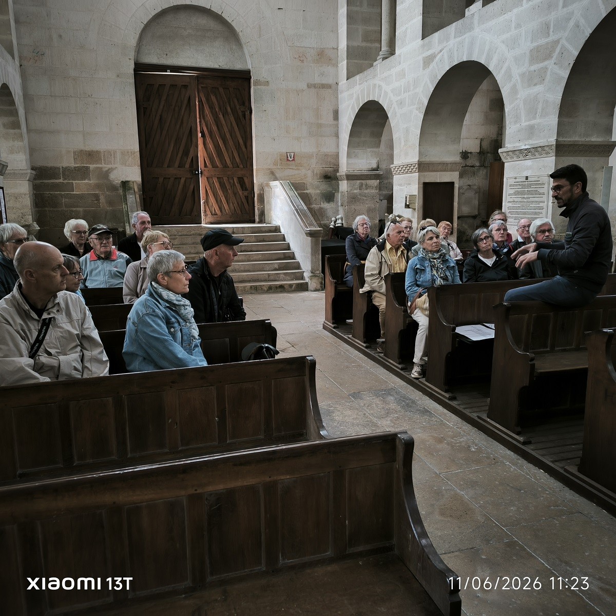 Visite de l'église Saint-Etienne